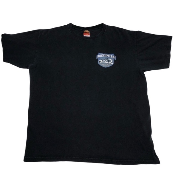 HARLEY DAVIDSON DAYTONA BEACH 2012 BIKE WEEK GRAPHIC T-SHIRT XL - Picture 2 of 10